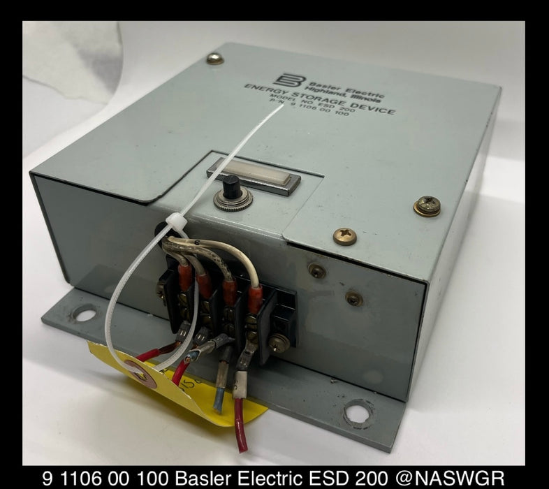 9 1106 00 100 ~ Basler Electric 9 1106 00 100 Energy Storage Device 200