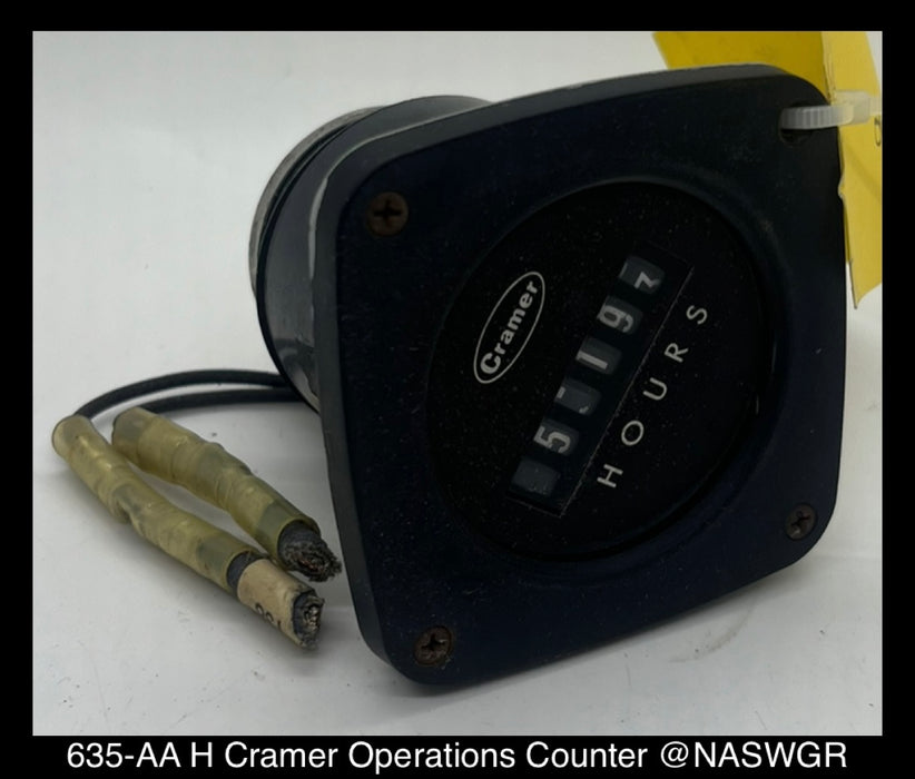 635-AA H ~ Cramer 635-AA H Operations Counter