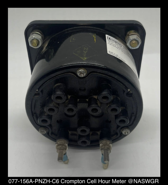 077-156A-PNZH-C6 ~ Crompton 077-156A-PNZH-C6 Cell Hour Meter