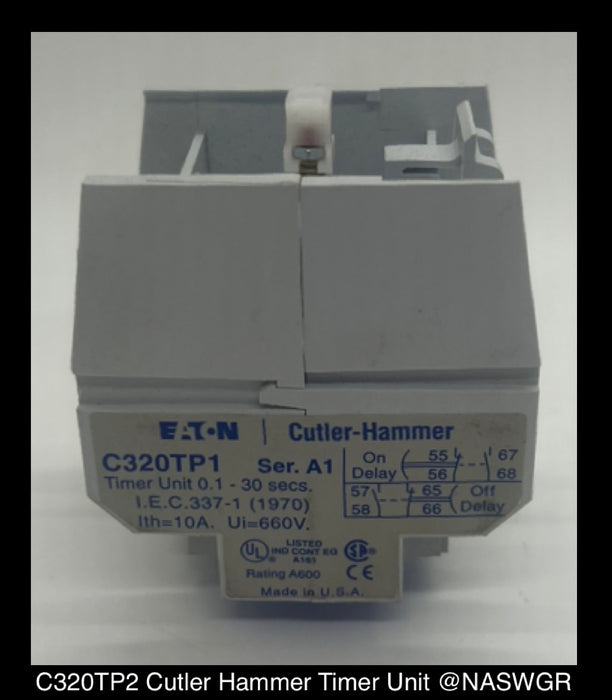 Cutler Hammer C320TP2 Timer Unit