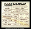 CBS MAGVAC 5-GMI-MGV-250-1200 Vacuum Circuit Breaker - 4.76kV, 1200A