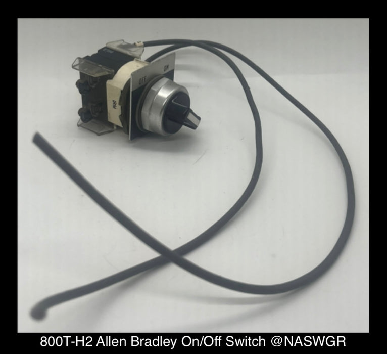 Allen Bradley 800T-H2 On/Off Switch