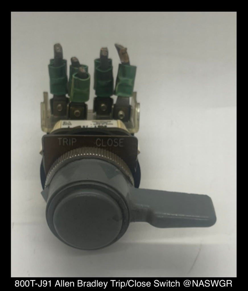 Allen Bradley 800T-J91 Trip/Close Switch