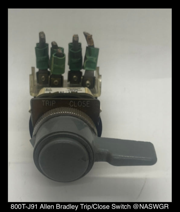 Allen Bradley 800T-J91 Trip/Close Switch