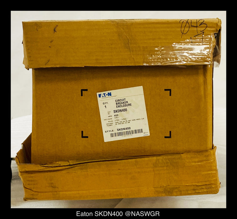 Eaton SKDN400 Circuit Breaker Enclosure - 125-400A/600V/N1 - Unused