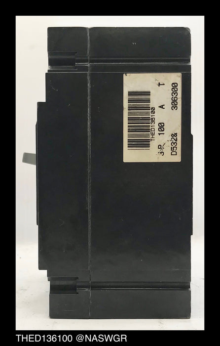 General Electric THED136100 Molded Case Circuit Breaker - 100 Amp