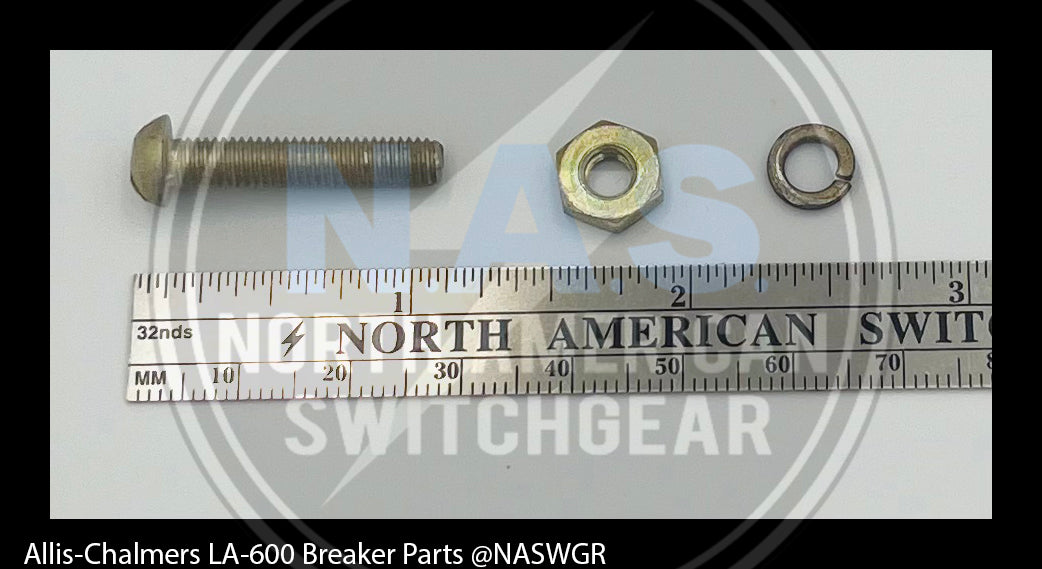 Allis-Chalmers LA-600A/LA-800A/LA-1600A Breaker Secondary Disconnect Screw- P/N: 00-615-485-225