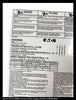 Eaton DG323NGB General Duty Safety Switch - 100A/240V/3P4W/N1 - Unused