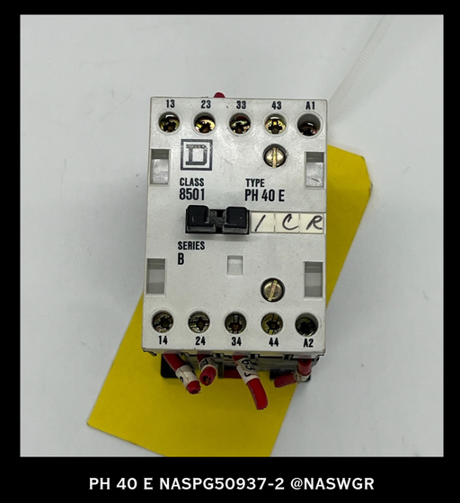 PH 40 E Square D Relay - Basic Contactor Relay