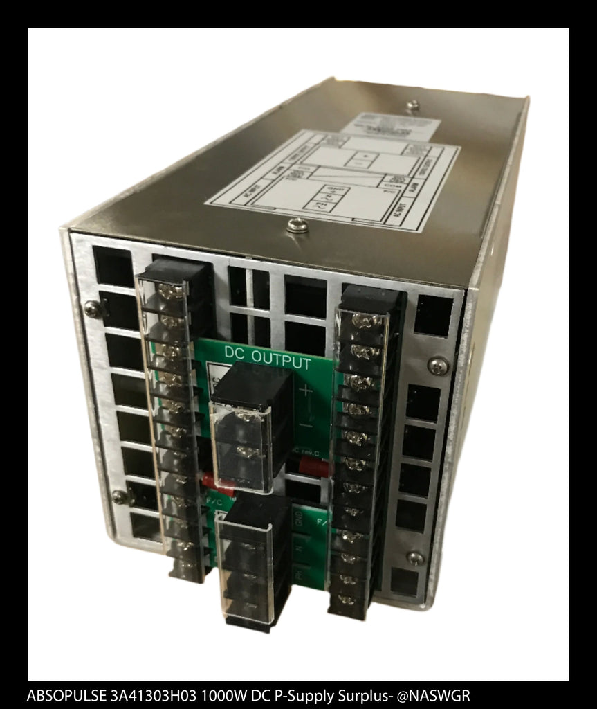 3A41303H03 / HBE 1K-E/135UTA-S7595 ABSOPULSE 1000W Switching Power Supply