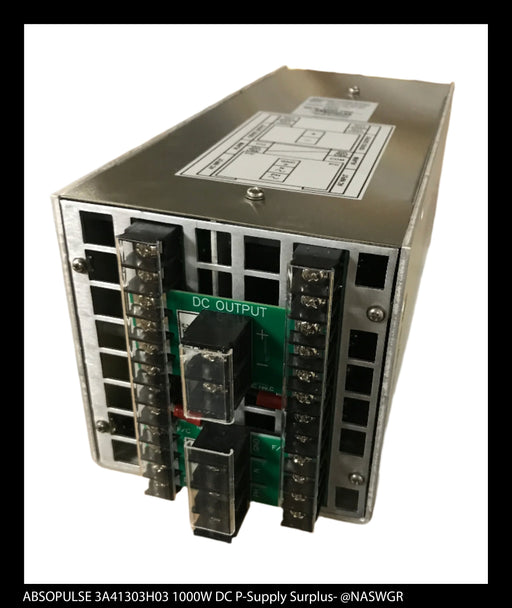 3A41303H03 / HBE 1K-E/135UTA-S7595 ABSOPULSE 1000W Switching Power Supply