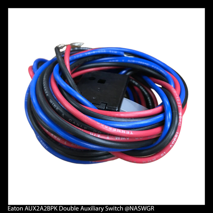 Eaton AUX2A2BPK Double Auxiliary Switch - 66C1570G42 - Unused Surplus