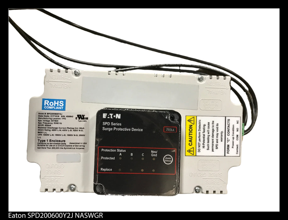 SPD200600Y2J - Eaton SPD200600Y2J Surge Protection Device - Unused Surplus