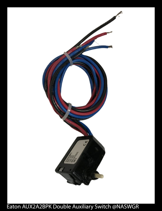 Eaton AUX2A2BPK Double Auxiliary Switch - 66C1570G42 - Unused Surplus