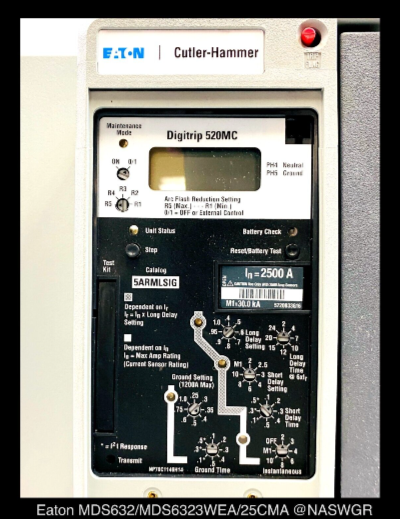 Eaton Magnum DS MDS632 Breaker (M/O,D/O) - 2500 Amp - Unused