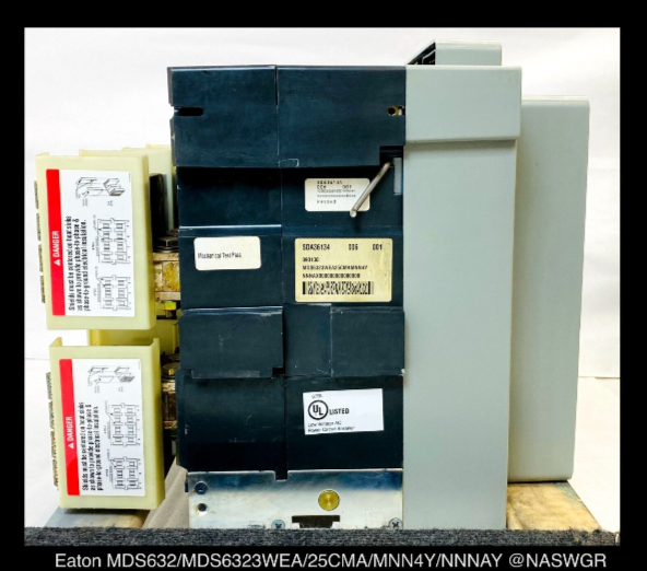 Eaton Magnum DS MDS632 Breaker (M/O,D/O) - 2500 Amp - Unused