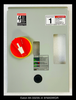 Eaton 84-33235-4 Enclosed Industrial Control Panel - 2.4A/480v/NEMA 1 - Unused