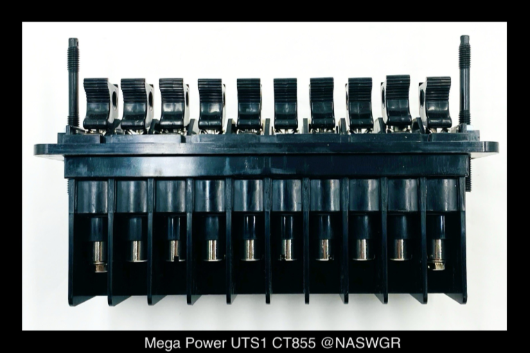 Mega Power Systems UTS1, CT855 Universal Test Switch - 10 Pole - Unused