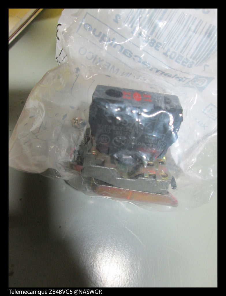 Telemecanique ZB4BVG5 Contact Block