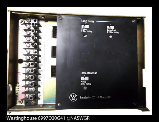 Westinghouse 6997D20G41 Amptector II-A Type DU