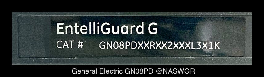 GE EntelliGuard G GN08PD LV Breaker (M/O,D/O) - 800 Amp