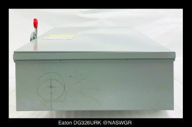 Eaton DG326URK General Duty Safety Switch - 600A/240V/3P/N3R - Unused/Warranty