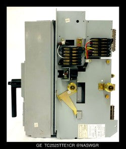 GE Power Break TC2525TTE1CR Breaker (E/O,D/O) - 2500 Amp