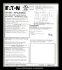 Eaton SPD3K0400 Circuit Breaker Enclosure - 400A/600V/NEMA 1 - Unused