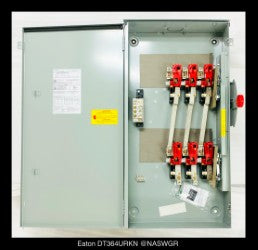 Eaton DT364URKN Heavy Duty Safety Switch - 200A/600V/3P/N3R - Unused