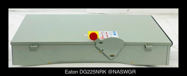 Eaton DG225NRK General Duty Safety Switch - 400A/240V/2P3W/N3R - Unused