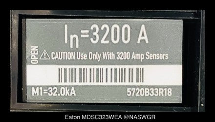 Eaton Magnum MDSC323WEA32CXAWAN4YHANAX - 3200 Amp - Unused
