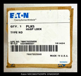 Eaton NDC3800T52WPN Molded Case Circuit Breaker - 800 Amp - Unused/1Yr Warranty