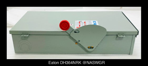 Eaton DH364NRK Heavy Duty Safety Switch - 200A/600V/3P4W/N3R - Unused