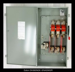 Eaton DH365NGK Heavy Duty Safety Switch - 400A/600V/3P3W/N1 - Unused