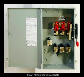 Eaton DH364NRK Heavy Duty Safety Switch - 200A/600V/3P4W/N3R - Unused