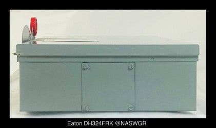 Eaton DH324FRK Heavy Duty Safety Switch - 200A/240V/3P/N3R - Unused