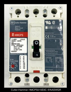 Cutler Hammer HMCPS015E0C Motor Circuit Protector - 15 Amp - Tested/1Yr Warranty