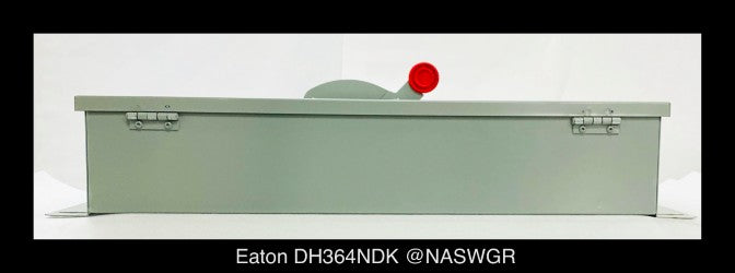 Eaton DH364NDK Heavy Duty Safety Switch - 200A/600V/3P4W/N12 - Unused