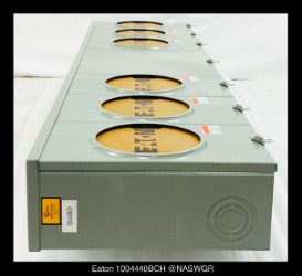 Eaton 1004440BCH Meter Socket - 200A/600V/1P3W/N3R - Unused