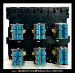 Eaton Magnum SB SBS6203W Breaker (M/O,D/O) - 2000 Amp - Unused