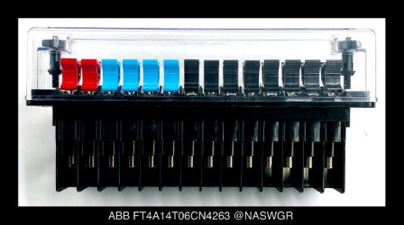 ABB FT-14, FT4A14T06CN4263 Flexitest Test Switch - 14 Pole - Unused