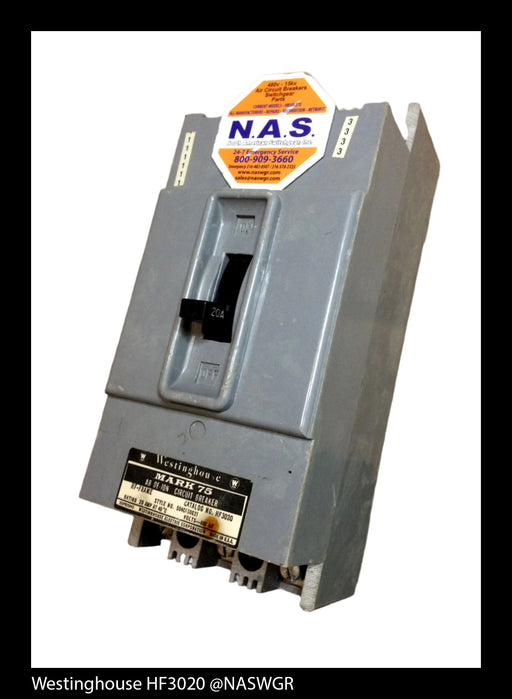 Westinghouse HF3020 Circuit Breaker - 20 Amp