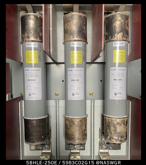Eaton 5BHLE-250E, 5983C02G15 Fuse - 250E Amp, 5kV