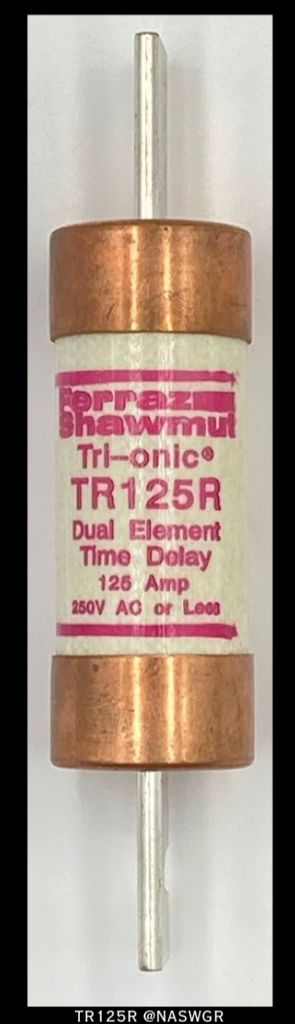 FERRAZ SHAWMUT TR125R Fuse - 125A/ 250V - Unused