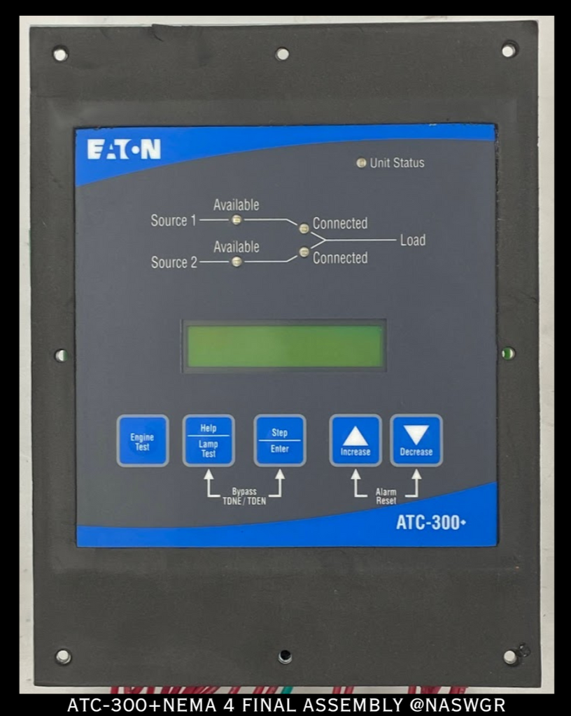 Eaton ATC-300+ Automatic Transfer Switch Controller - NEMA 4