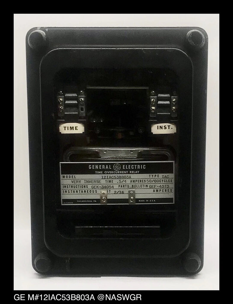 GE 12IAC51B18A Overcurrent Relay - 0.5/2 Amp