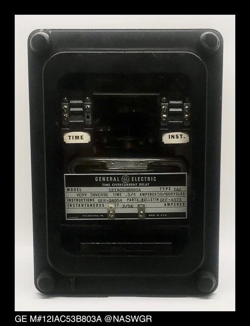 GE 12IAC51B18A Overcurrent Relay - 0.5/2 Amp