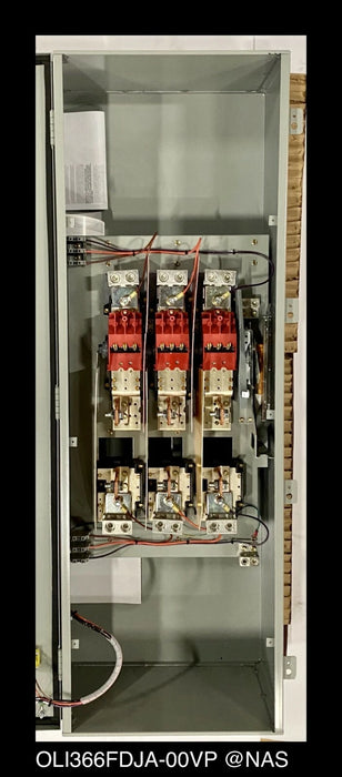 Eaton OLI366FDJA-00VP Heavy Duty Safety Switch - 600A/600V/3P3W/N12 - Unused