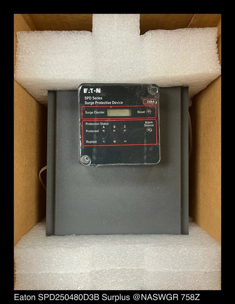 Eaton SPD250480D3B SPD Series Surge Protection Device (Display Only) 630-0025B