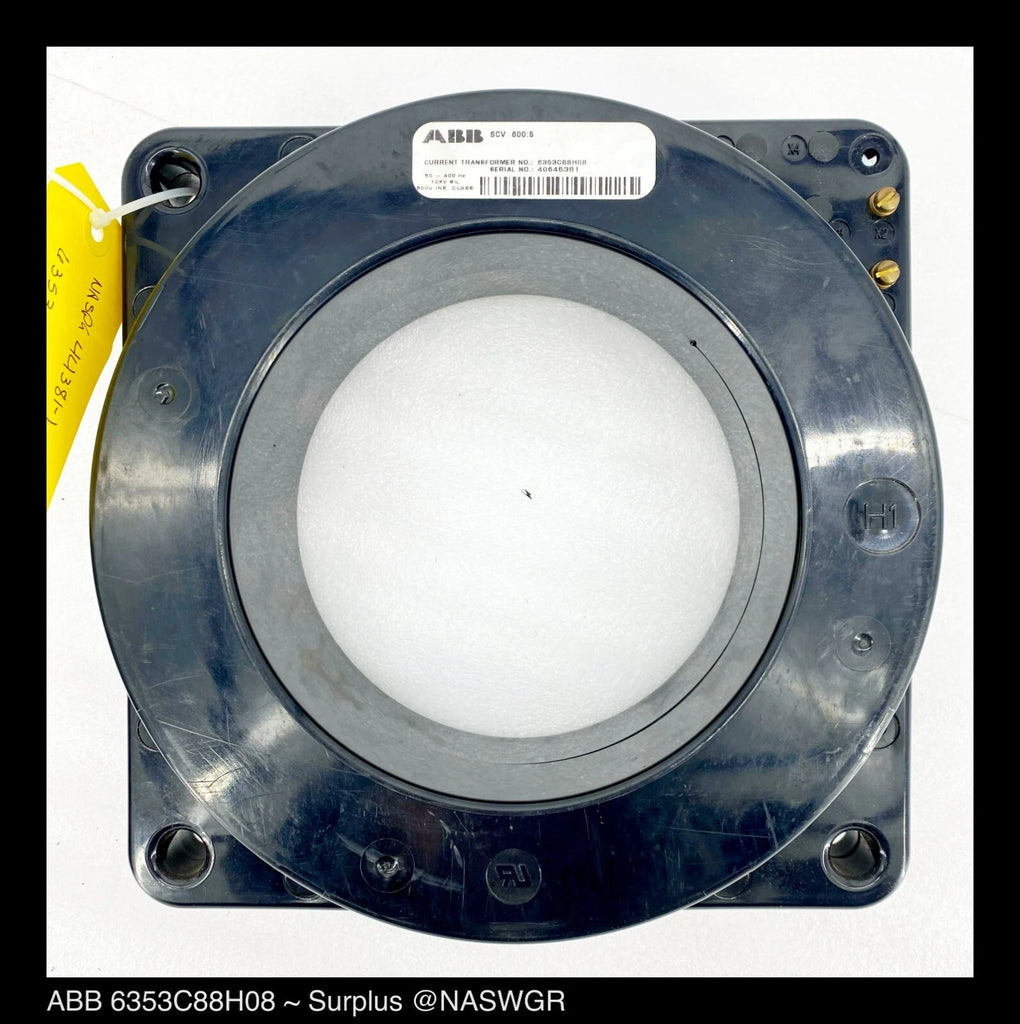 ABB SCV, 6353C88H08 Current Transformer - 600:5 Amp